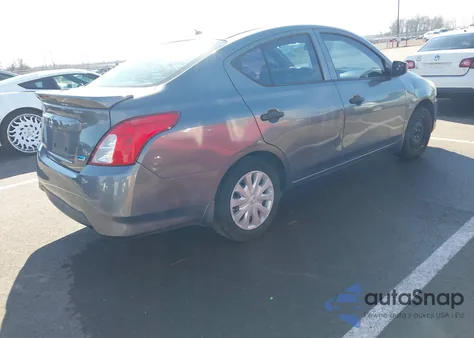 2016 Nissan Versa 1.6 S+ from USA, damaged, VIN 3N1CN7AP9GL859963